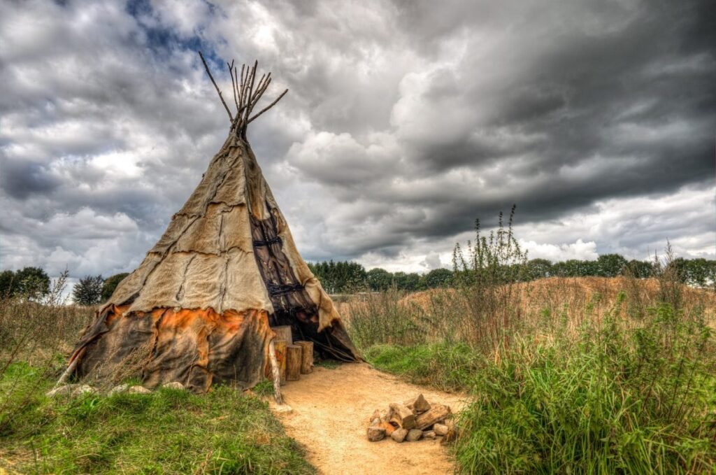 Carpa tipi, su origen